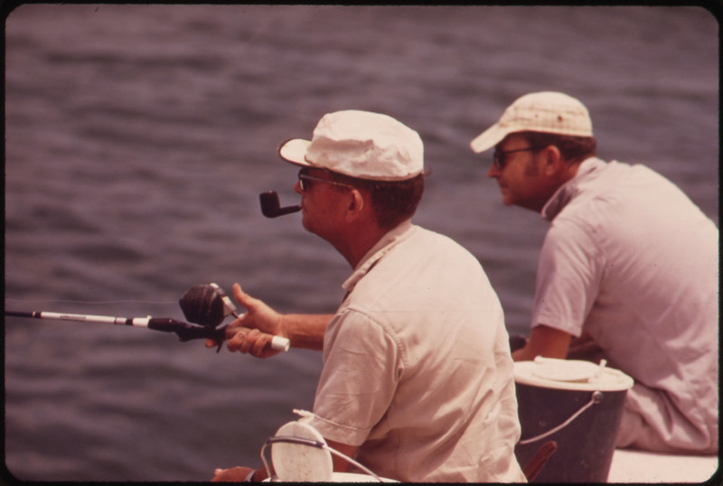 old bass fishing hat